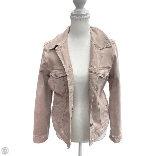 Jacket Denim By Liverpool In Pink Denim, Size: S