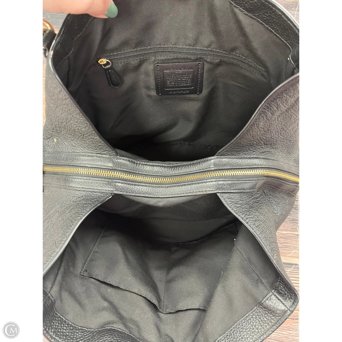 Handbag Designer By Coach, Size: Large