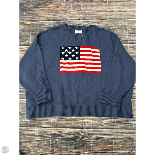 Sweater By Old Navy In Navy, Size: 4x