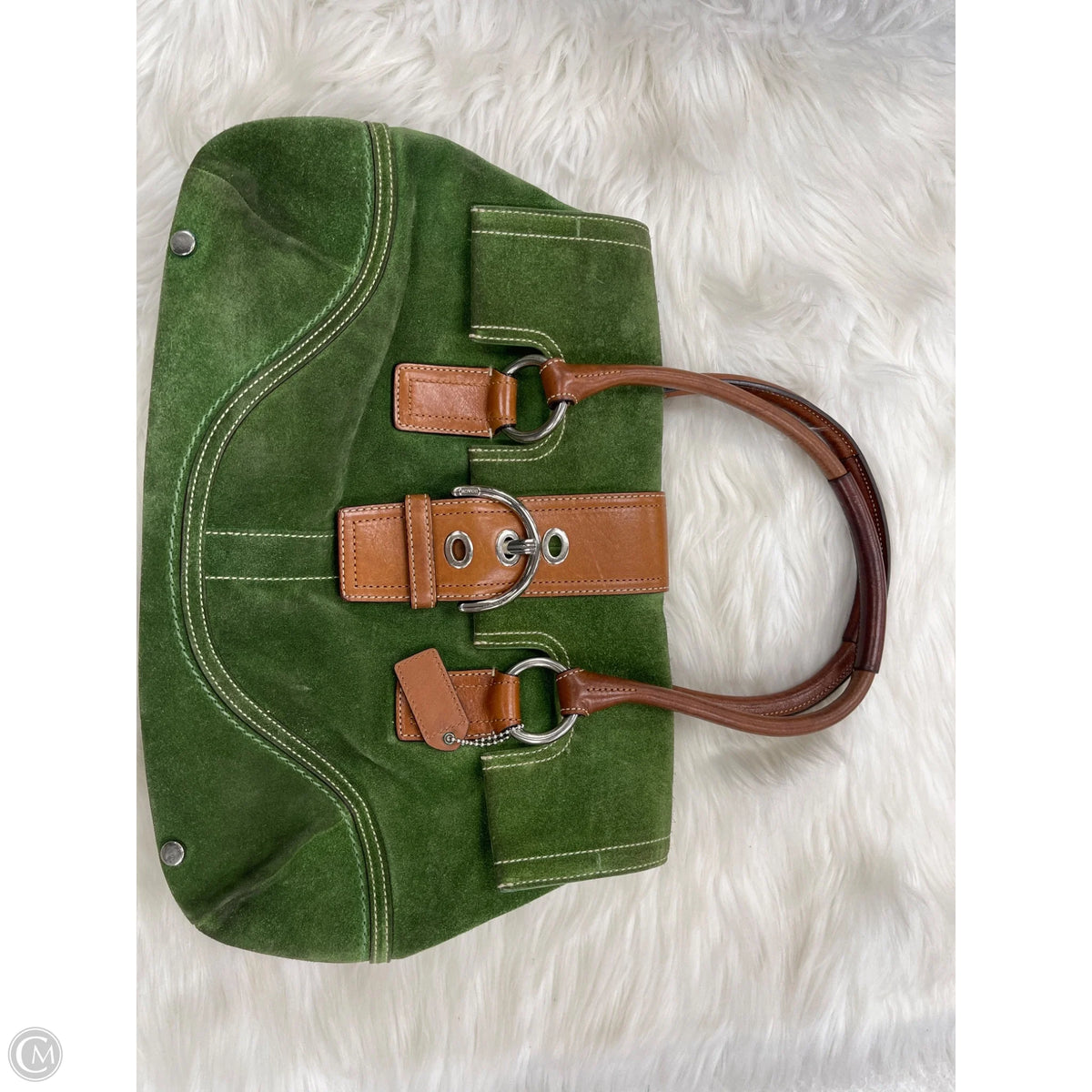 Handbag Designer By Coach, Size: Large