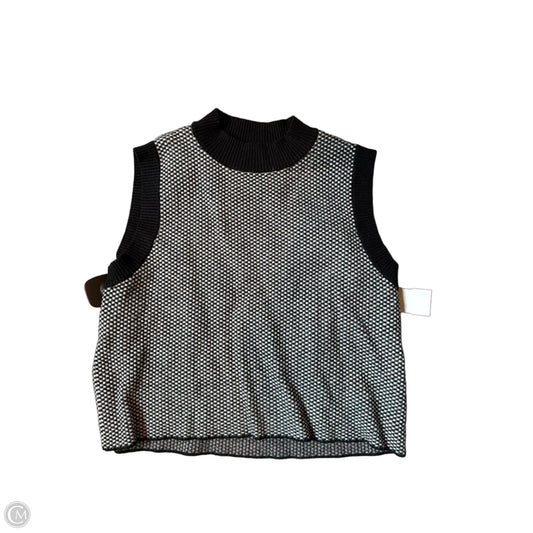 Top Sleeveless By Rachel Zoe In Black & White, Size: M