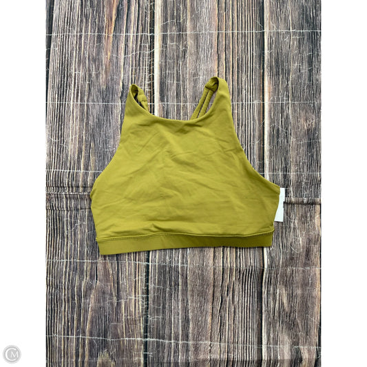 Athletic Bra By Lululemon In Green, Size: 6