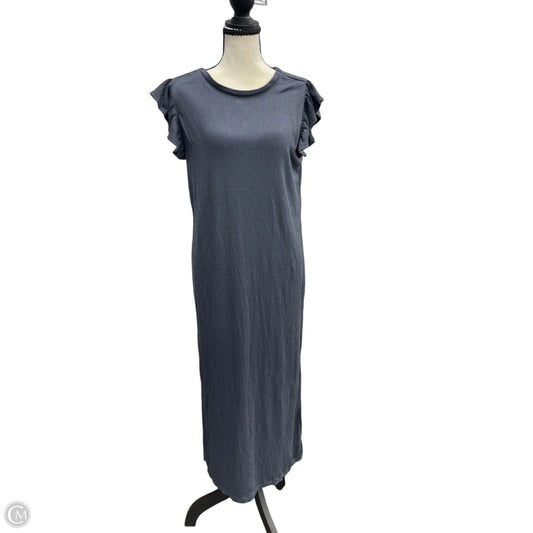 Dress Casual Maxi By Loft In Grey, Size: S
