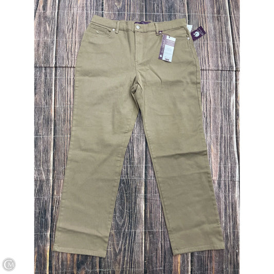 Pants Other By Gloria Vanderbilt In Brown, Size: 14 Short