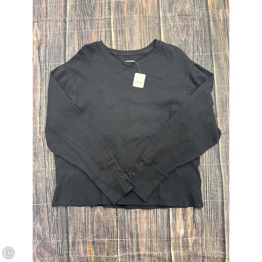 Top Long Sleeve By We The Free In Black, Size: Xl