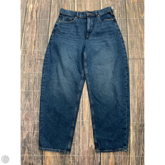 Jeans Wide Leg By Loft In Blue Denim, Size: 8