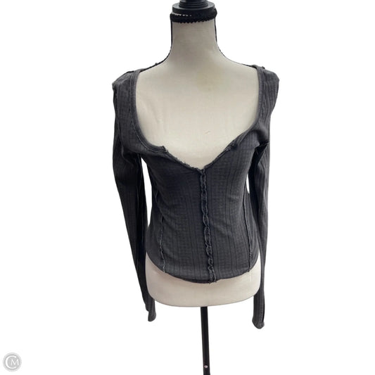 Top Long Sleeve By We The Free In Black, Size: M