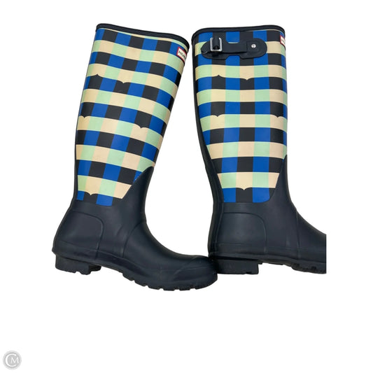 Boots Designer By Hunter In Multi-colored, Size: 8