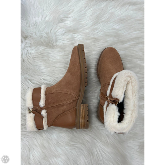 Boots Designer By Kate Spade In Brown, Size: 6.5