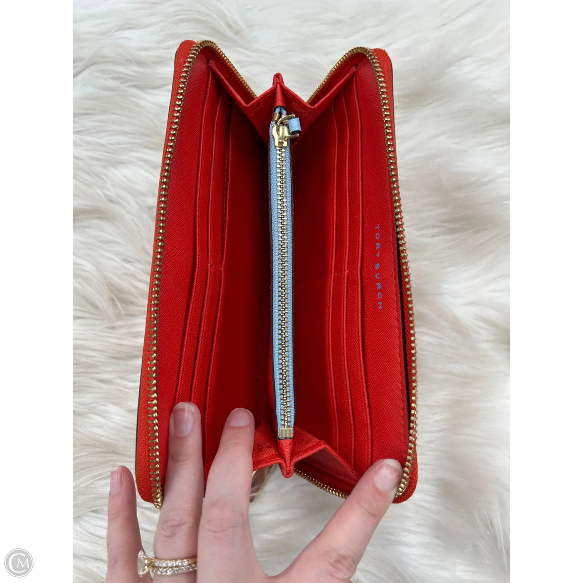 Wallet Designer By Tory Burch, Size: Large