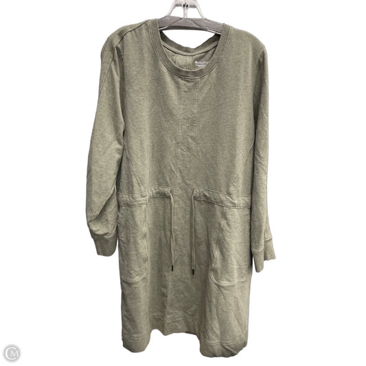Athletic Dress By Athleta In Green, Size: Xl