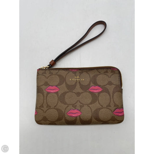 Wristlet Designer By Coach, Size: Small