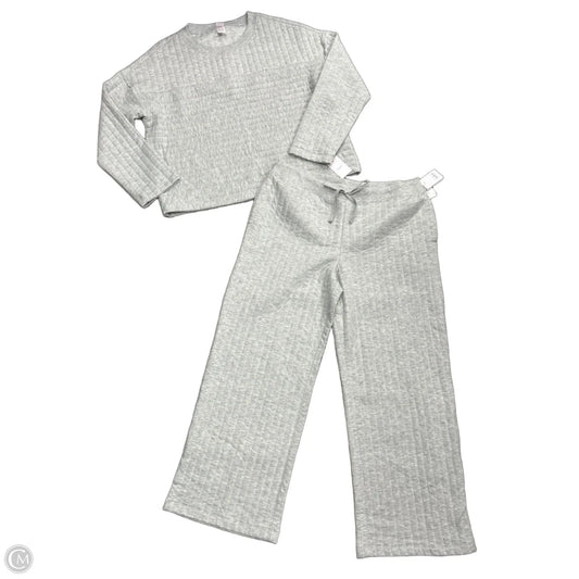 Pants Set 2pc By Auden In Grey, Size: L