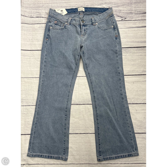 Jeans Flared By Clothes Mentor In Blue Denim, Size: 14