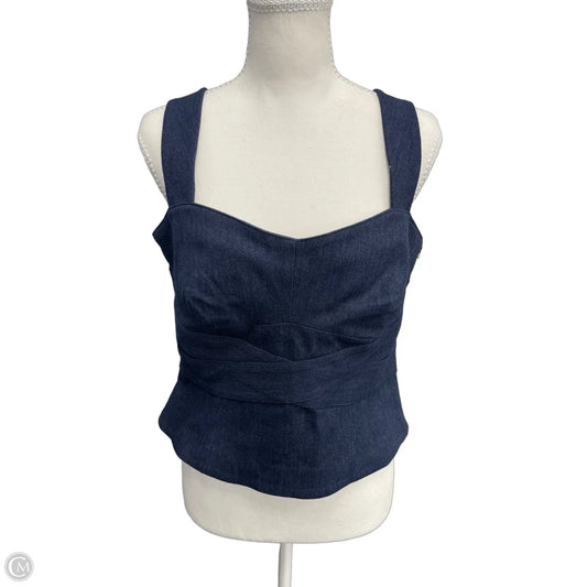 Tank Top By White House Black Market In Blue Denim, Size: 6