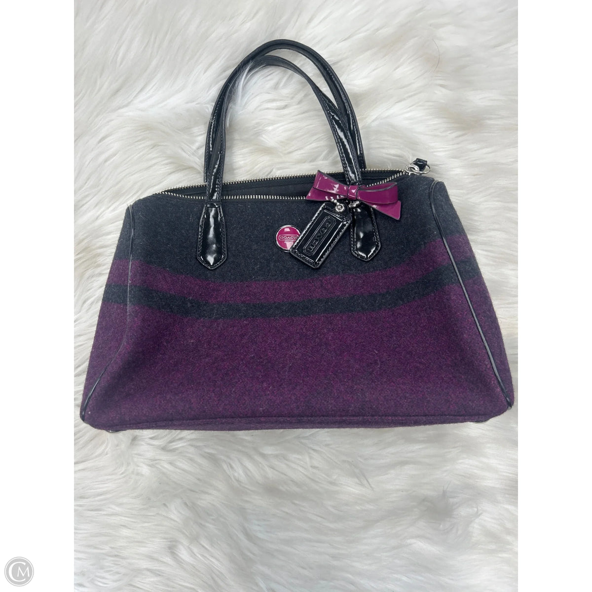 Handbag Designer By Coach, Size: Medium
