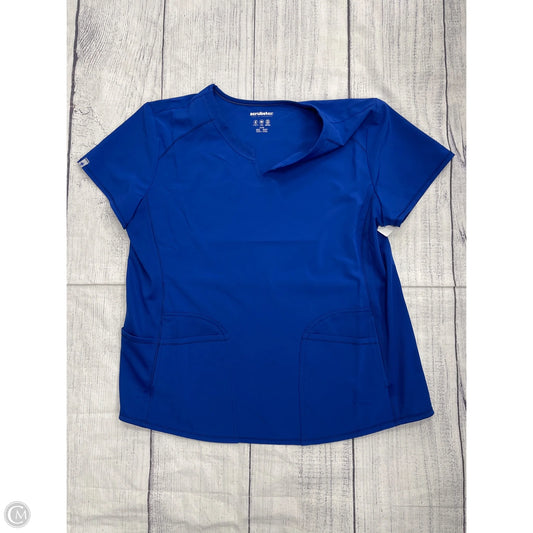 Top Short Sleeve By Clothes Mentor In Blue, Size: Xl