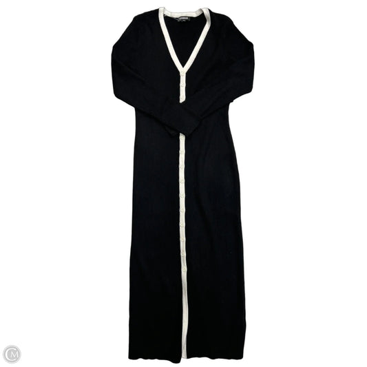 Dress Casual Maxi By Express In Black, Size: S