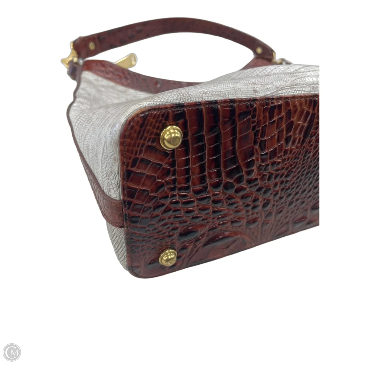 Handbag Designer By Brahmin, Size: Large