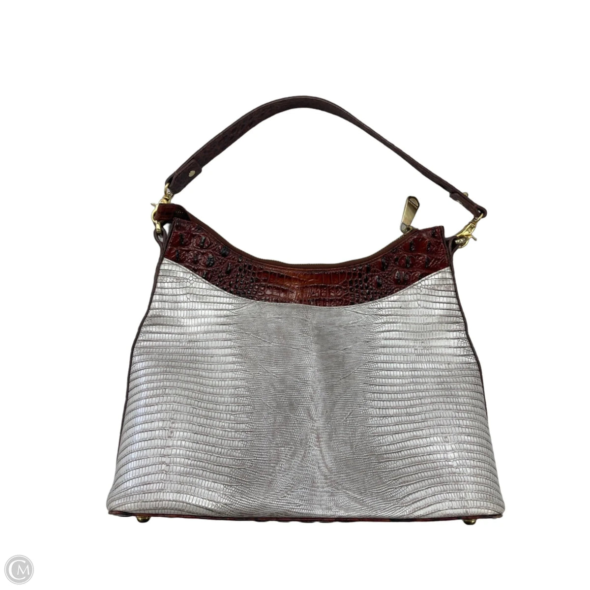 Handbag Designer By Brahmin, Size: Large
