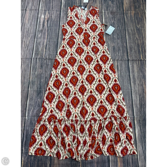 Dress Casual Maxi By By Design In Red, Size: S