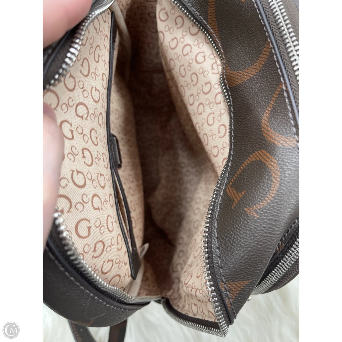Backpack By Guess, Size: Medium