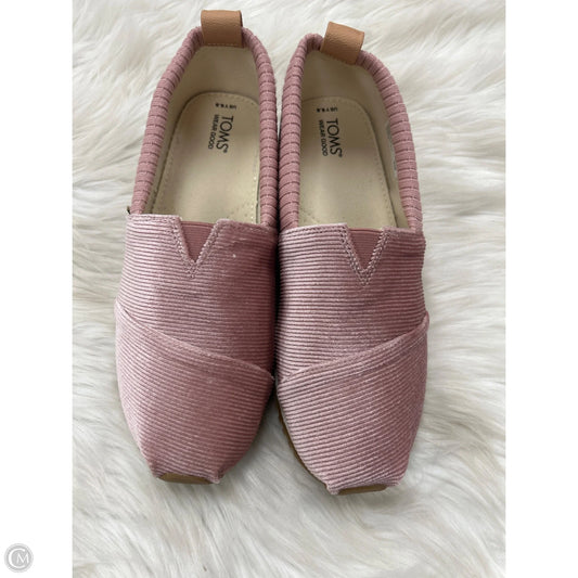 Shoes Flats By Toms In Pink, Size: 5.5