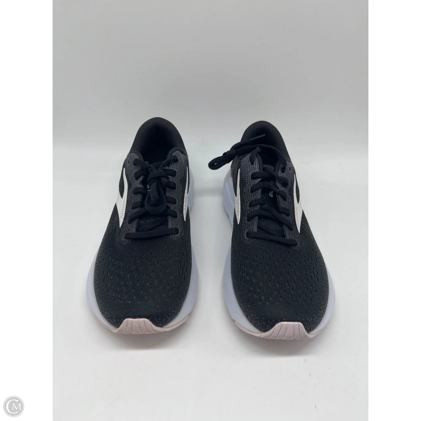 Shoes Athletic By Brooks In Black & Pink, Size: 9