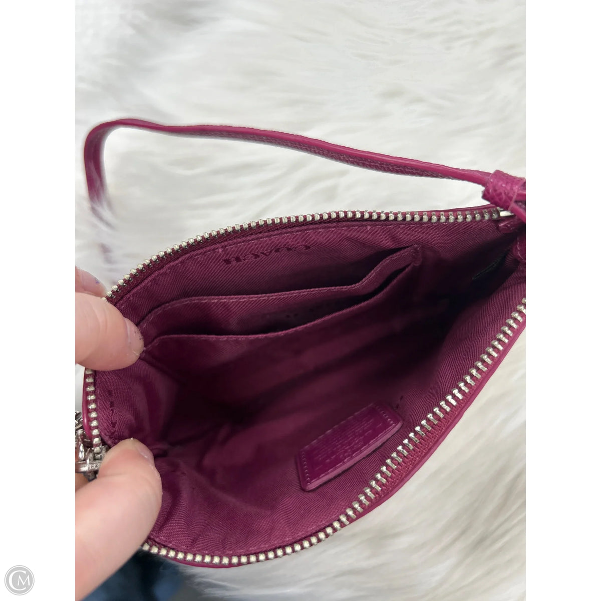 Wristlet Designer By Coach, Size: Medium