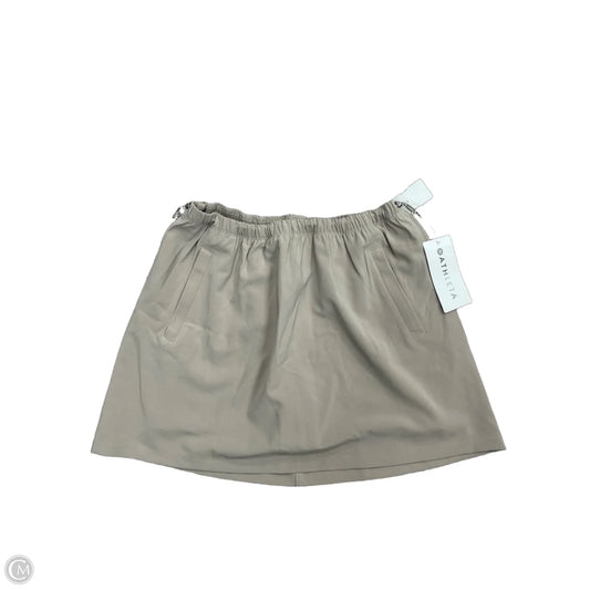 Athletic Skort By Athleta In Brown, Size: M