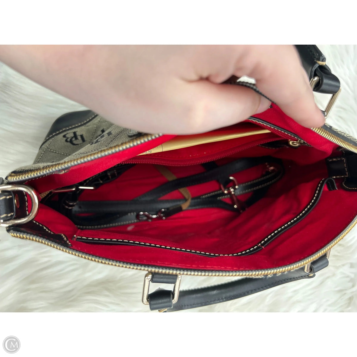 Handbag Designer By Dooney And Bourke, Size: Medium
