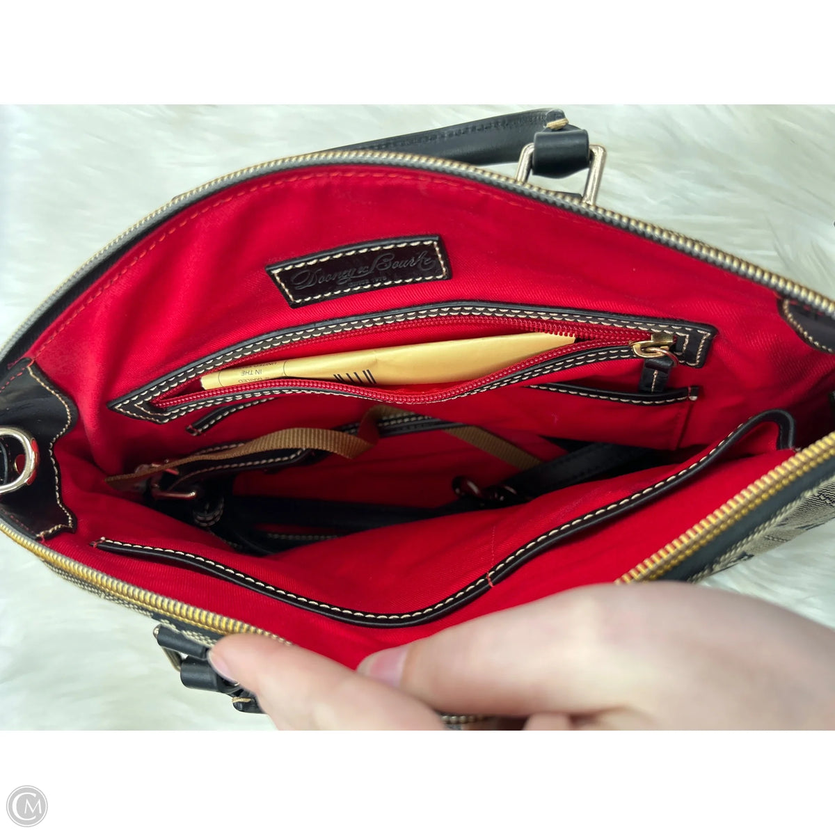 Handbag Designer By Dooney And Bourke, Size: Medium