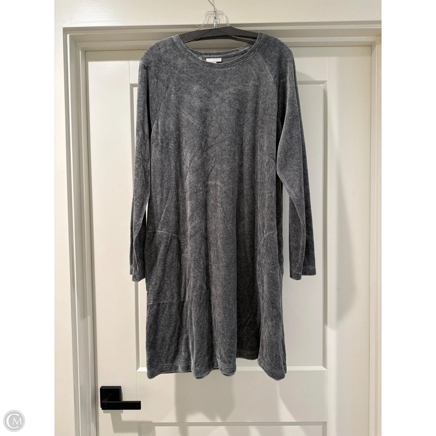 Dress Casual Midi By Pure Jill In Grey, Size: Xl