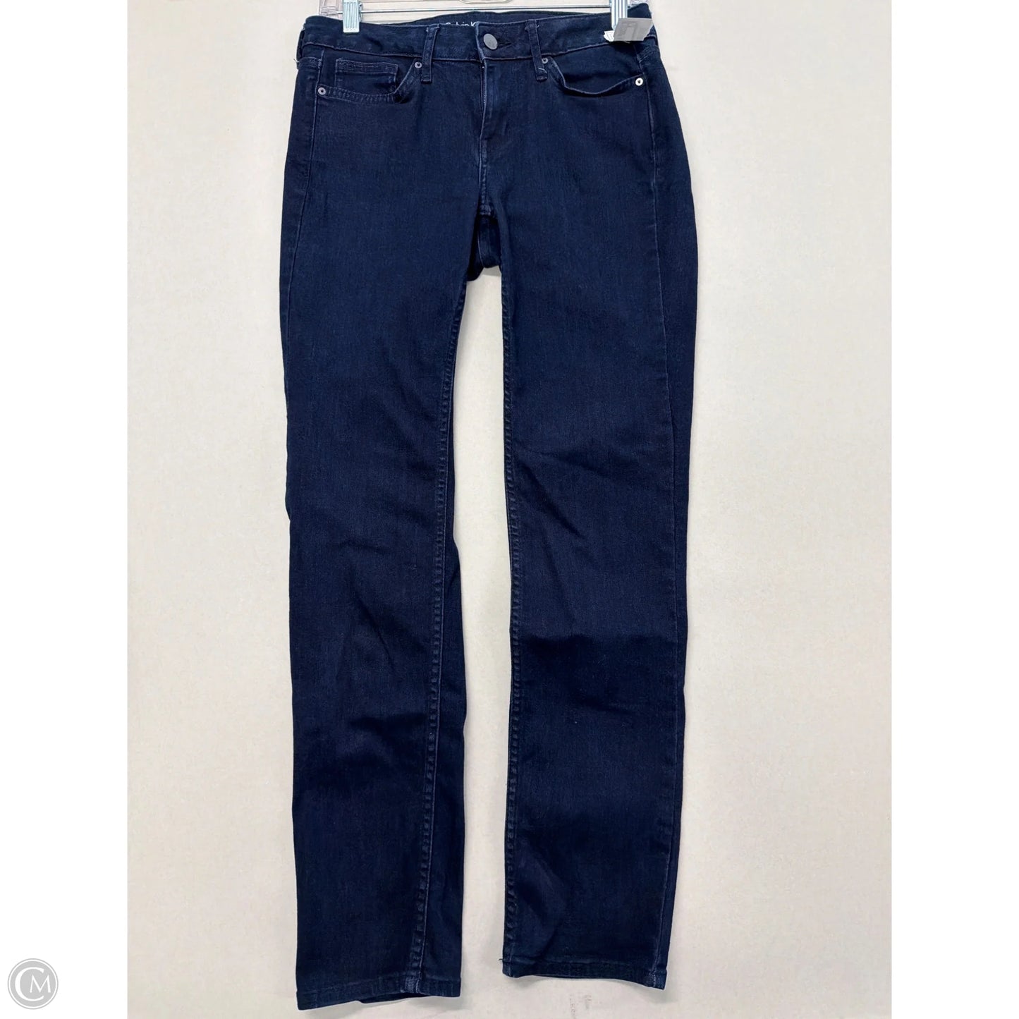 Jeans Skinny By Calvin Klein In Blue Denim, Size: 4