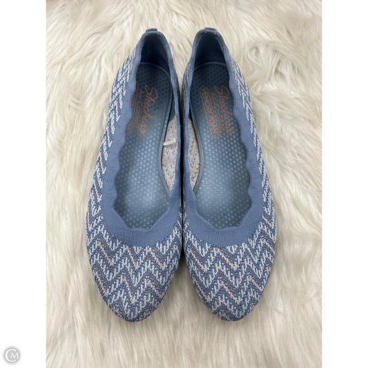 Shoes Flats By Skechers In Blue, Size: 8