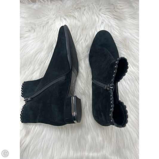 Boots Ankle Heels By Vaneli In Black, Size: 8