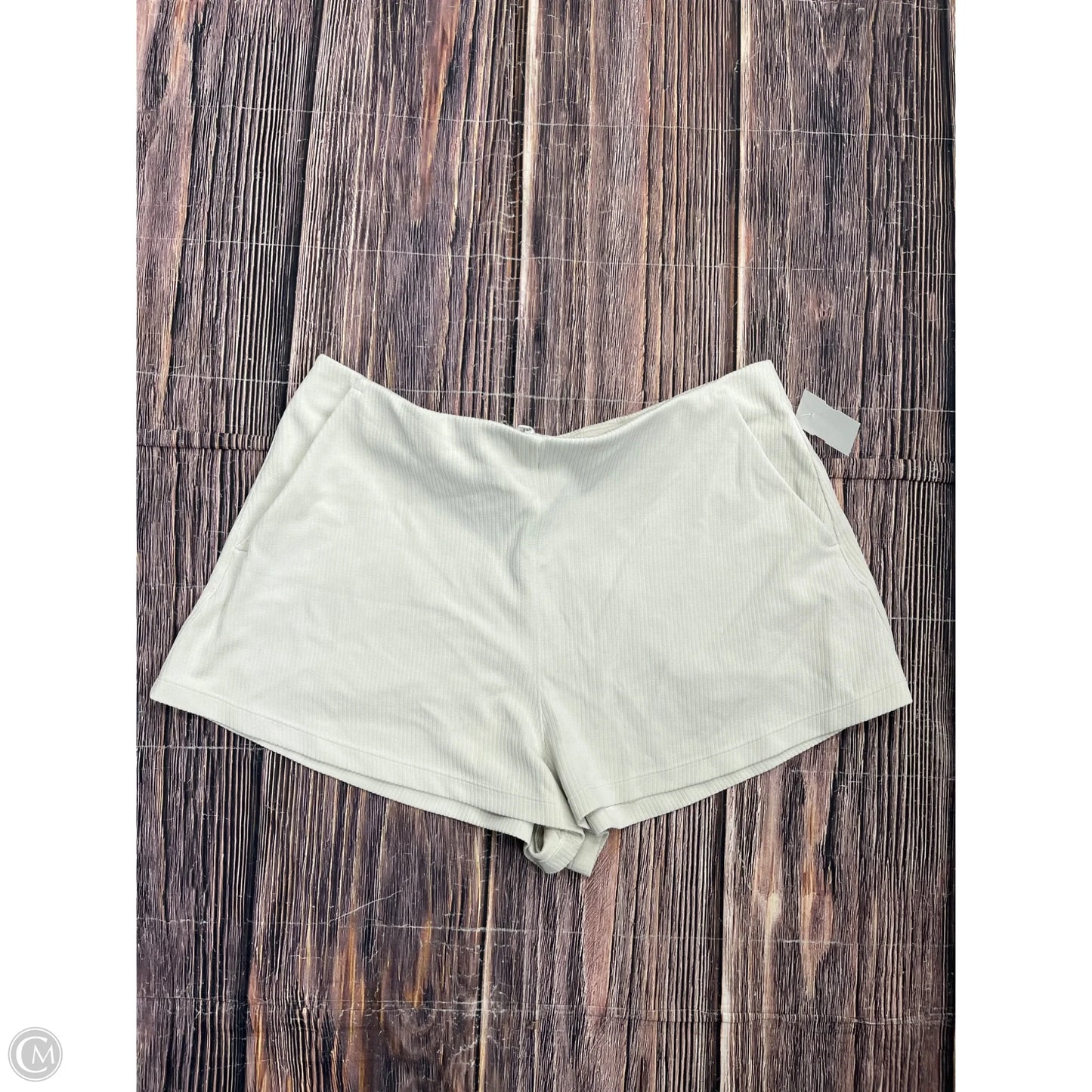 Athletic Shorts By Lululemon In Cream, Size: 14