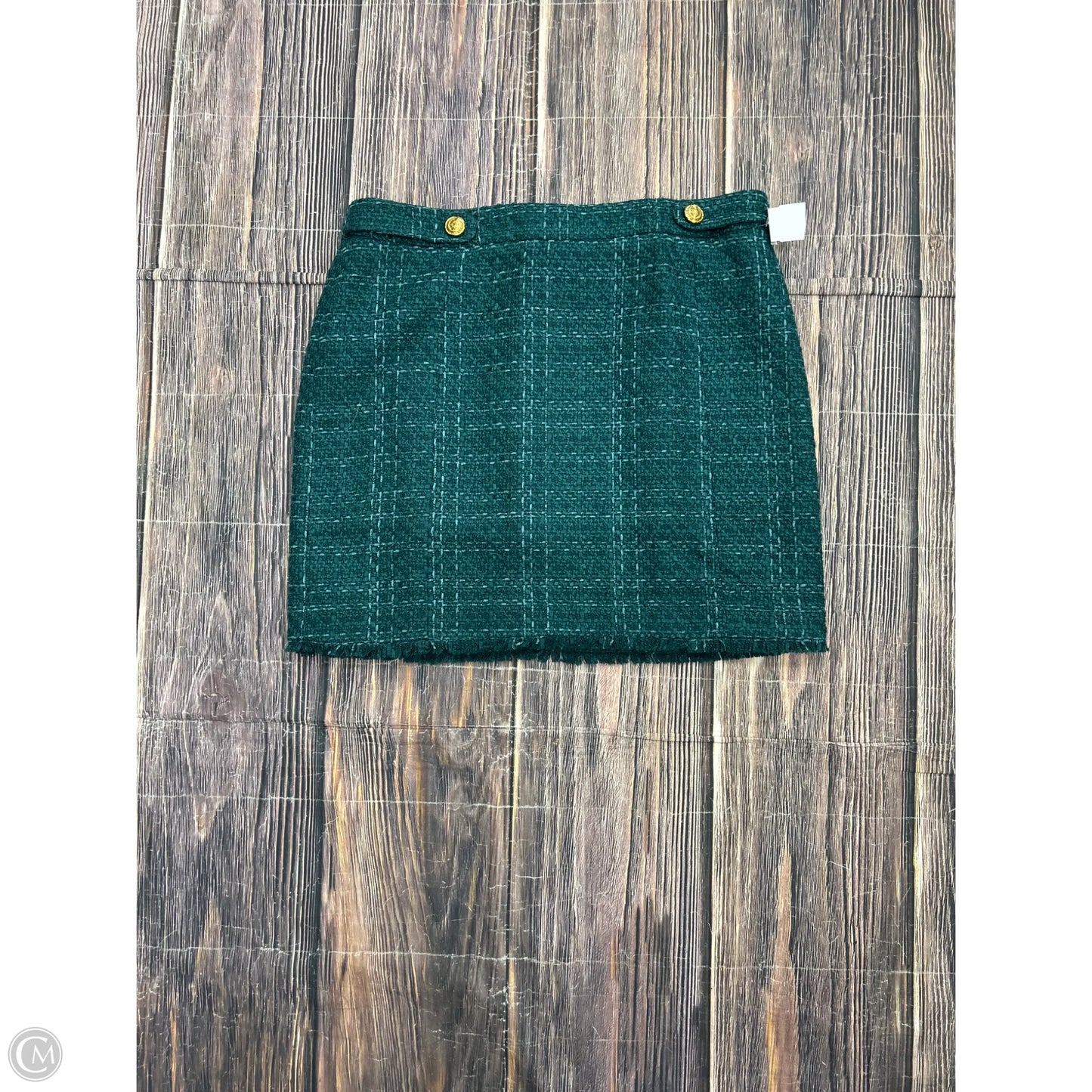 Skirt Mini & Short By White House Black Market In Green, Size: 12