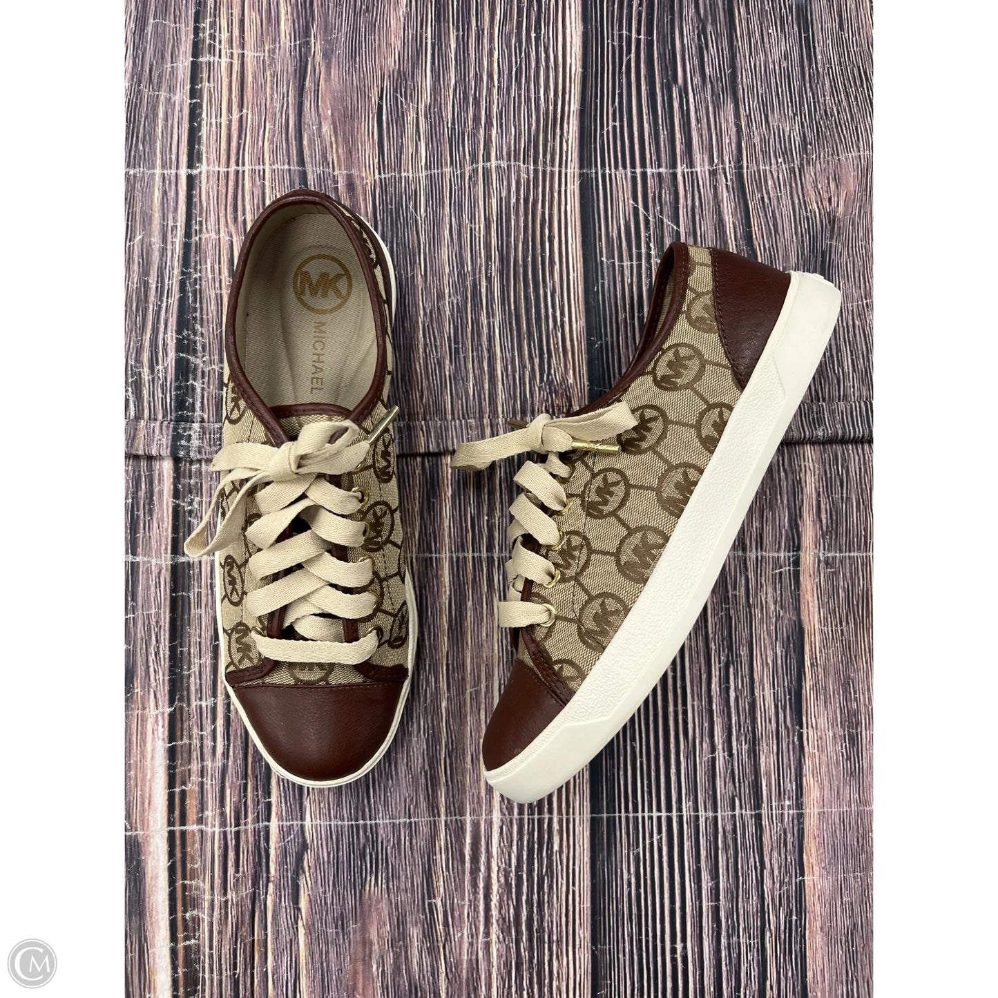 Shoes Designer By Michael Kors In Brown, Size: 7.5