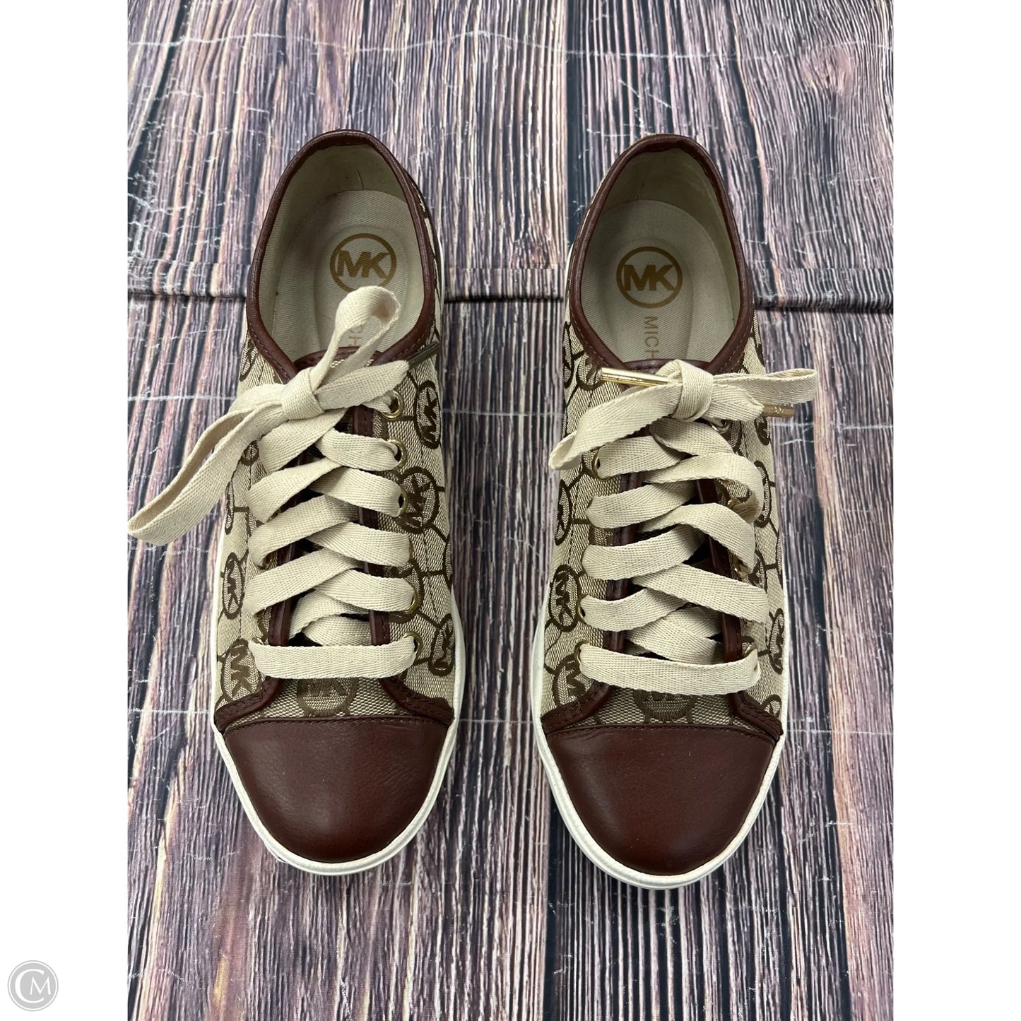 Shoes Designer By Michael Kors In Brown, Size: 7.5