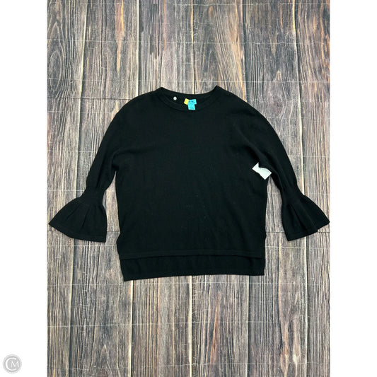 Sweater Cashmere By Clothes Mentor In Black, Size: S
