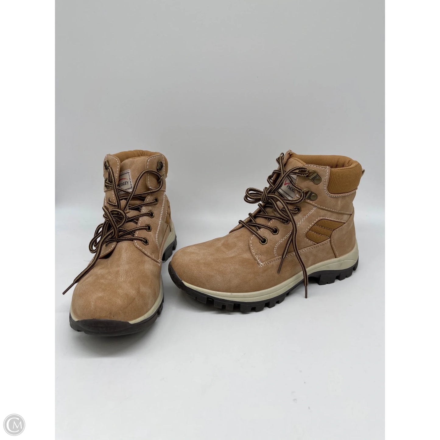 Boots Hiking By Clothes Mentor In Tan, Size: 8