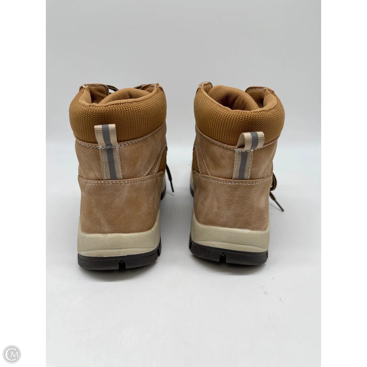 Boots Hiking By Clothes Mentor In Tan, Size: 8