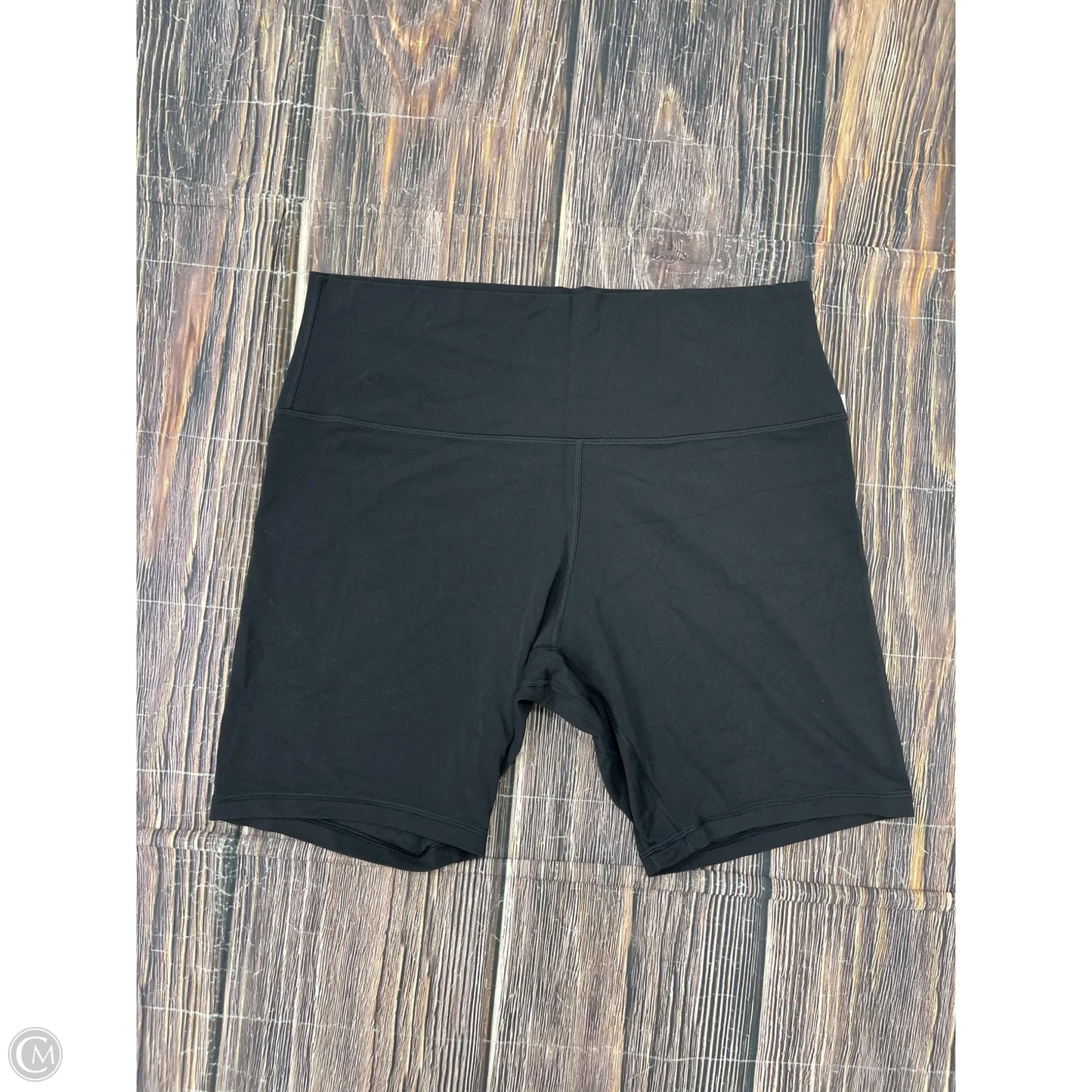 Athletic Shorts By Lululemon In Black, Size: 12