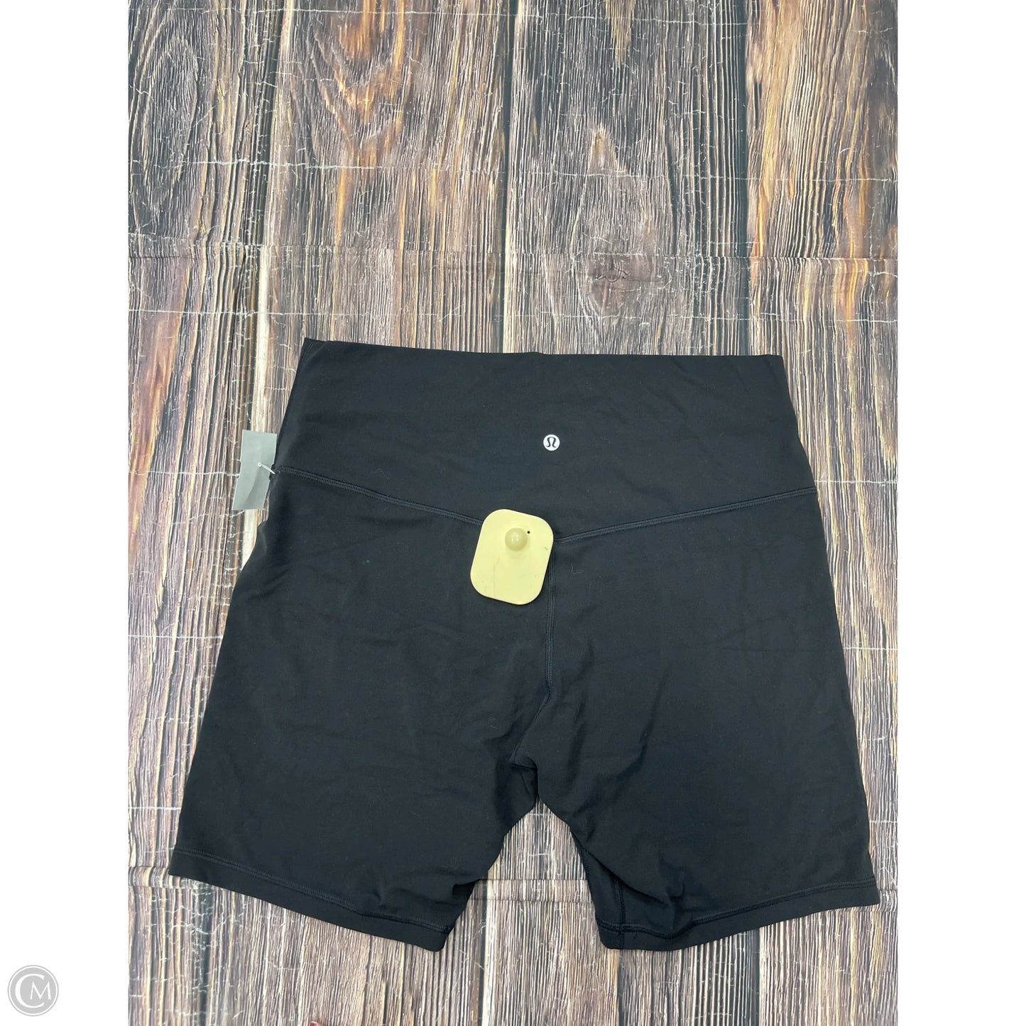 Athletic Shorts By Lululemon In Black, Size: 12