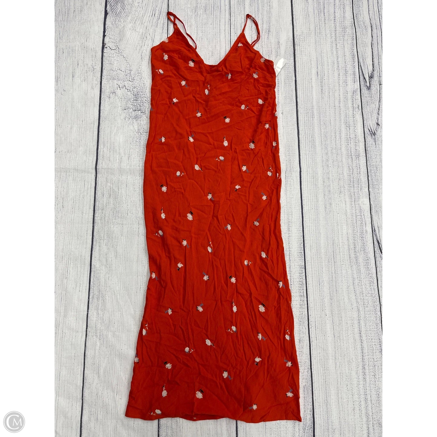 Dress Casual Maxi By Clothes Mentor In Orange, Size: S