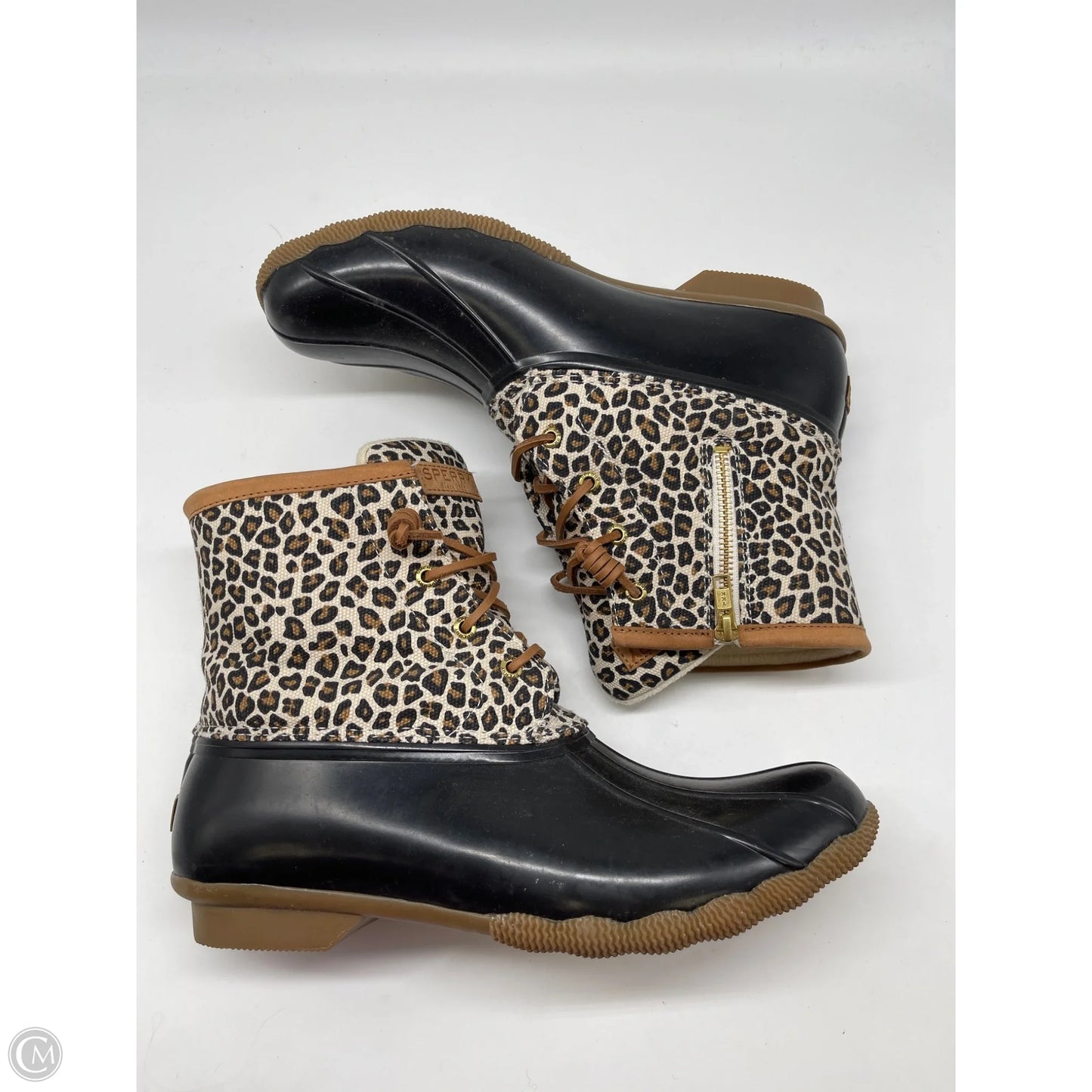 Boots Rain By Sperry In Animal Print, Size: 12