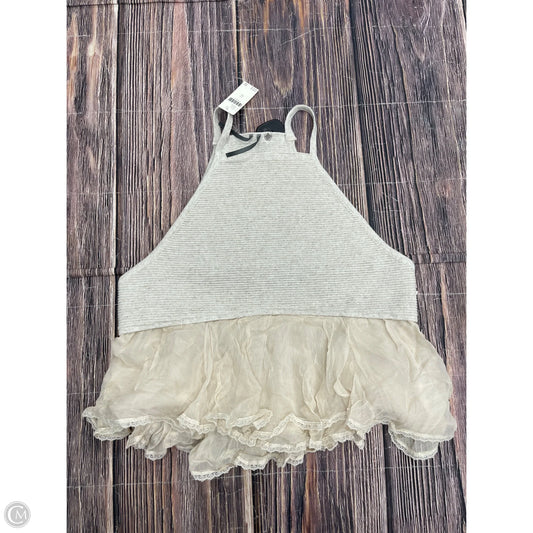 Tank Top By Anthropologie In Beige, Size: Xl