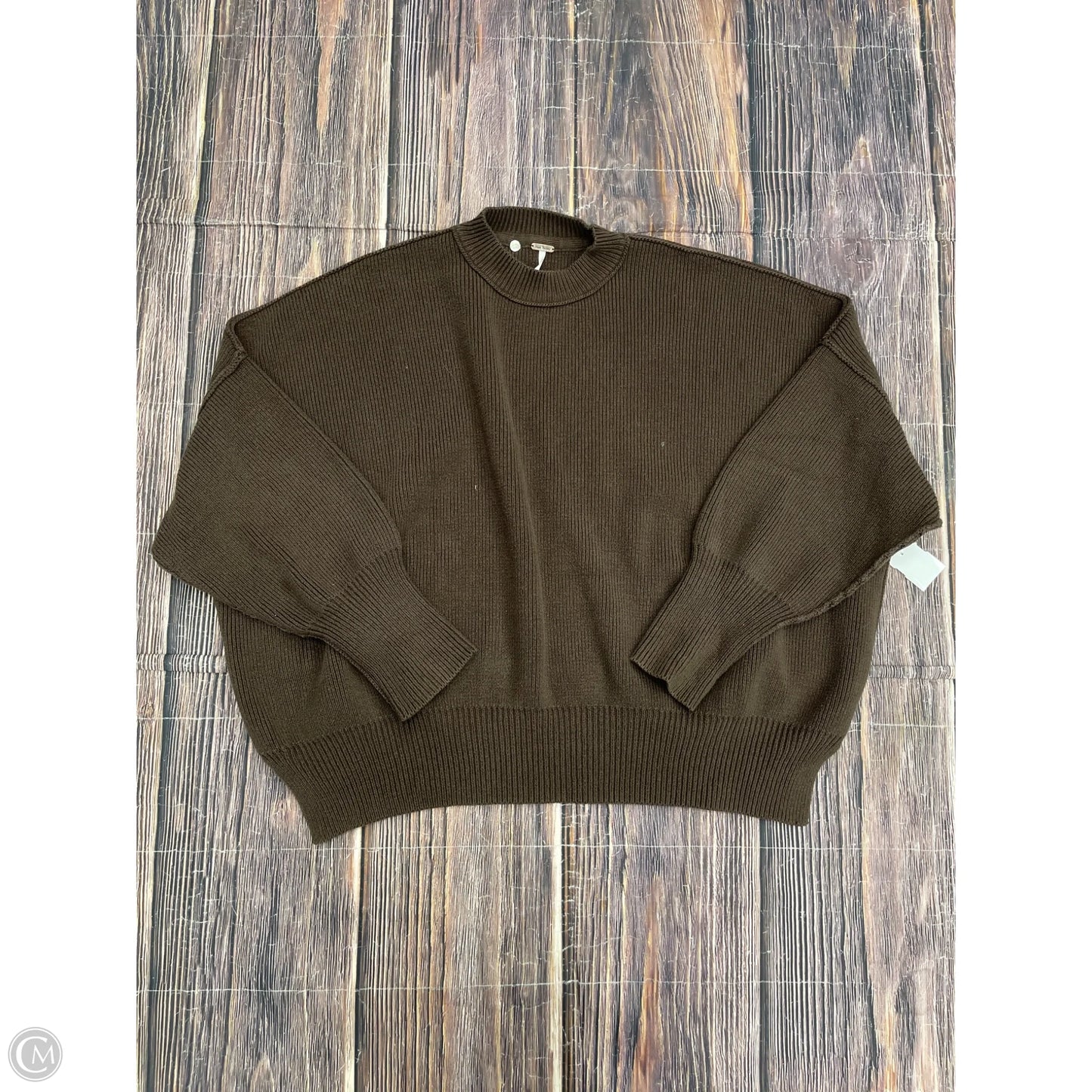 Sweater By Free People In Brown, Size: Xs