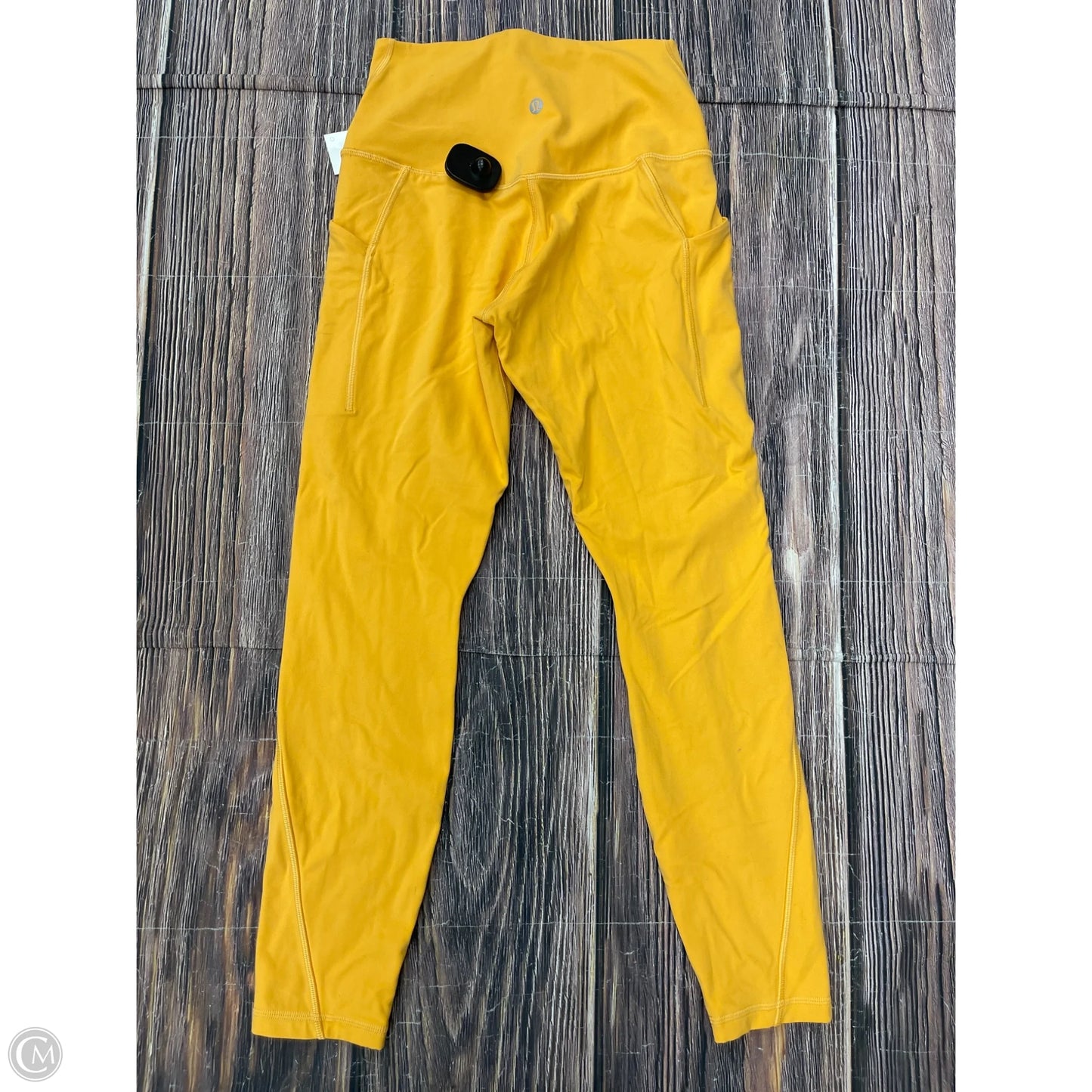 Athletic Leggings By Lululemon In Orange, Size: 6